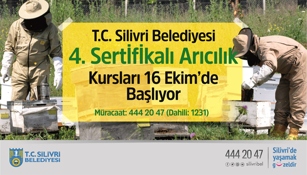 4. Sertifikalı Arıcılık Kursu başlıyor