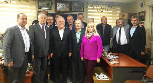 Değirmenci, Muhtarlar Derneğini ziyaret etti