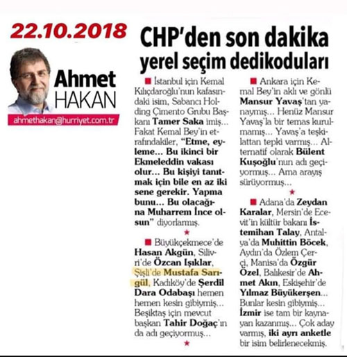 “Işıklar hemen hemen kesin gibiymiş...”