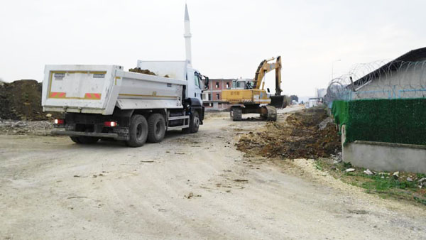 Fen İşleri’nden yoğun mesai