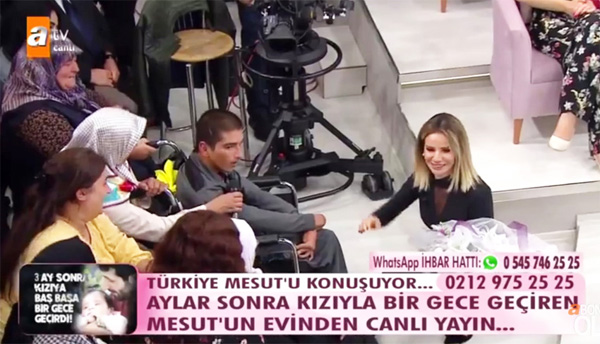 Umutcan’ın, Esra Erol hayali gerçek oldu