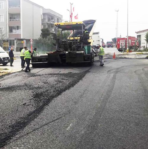 Çanta’da asfalt çalışmaları tamamlandı