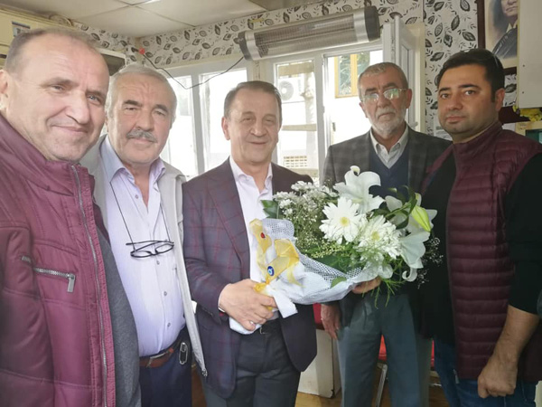 Esnafı ziyaret etti,  çalışmaları inceledi