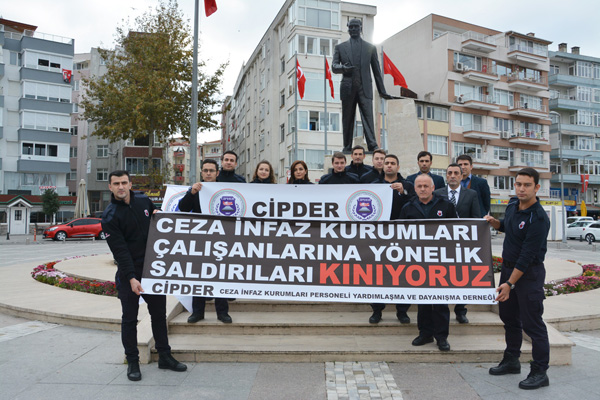 İnfaz Koruma Memurlarına yönelik şiddet kınandı