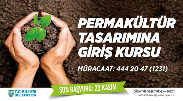 Permakültür Tasarımına  Giriş Kursu kayıtları başladı