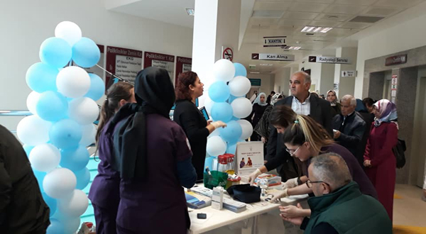 Devlet Hastanesinde Diyabet Günü etkinliği