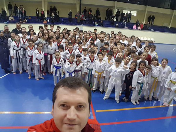 Balcıoğlu, Silivri  Taekwondo Kulübü antrenmanına katıldı