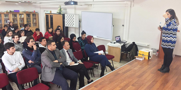 Sarıbekir öğrencilerine YKS semineri