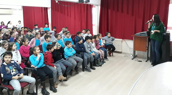 Gazi öğrencilerine Çevre konulu seminer