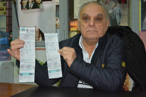 Esnafa 16 bin 871 TL’lik fatura şoku!