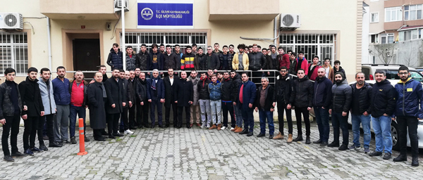 Bozdağ için okutulan mevlide katıldı