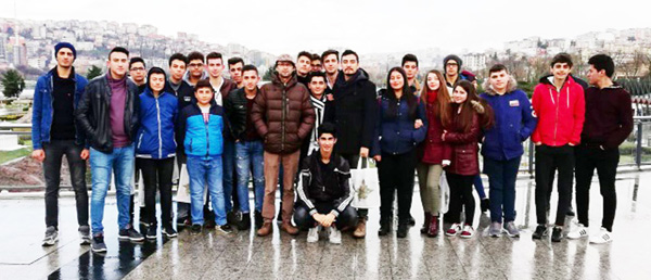 Endüstri Meslek öğrencileri geziye katıldı