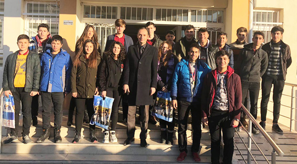 Sarıbekir Lisesinde Ödül Töreni