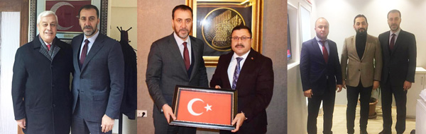 Yılmaz, ilçe başkanlarını unutmadı