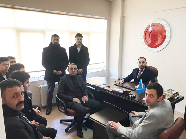 Özkök, İlçe  Başkanlığını ziyaret etti