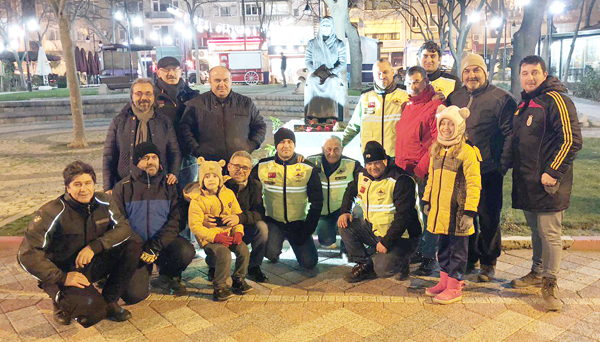 Motosikletçiler Zübeyde  Hanım’ı andı