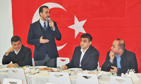 Beşler Sucuk’ta personelle buluşma