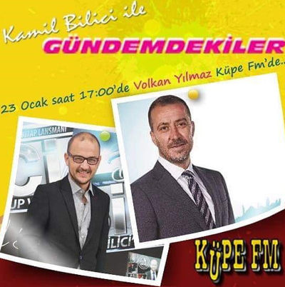 Yılmaz,  Küpe FM’de
