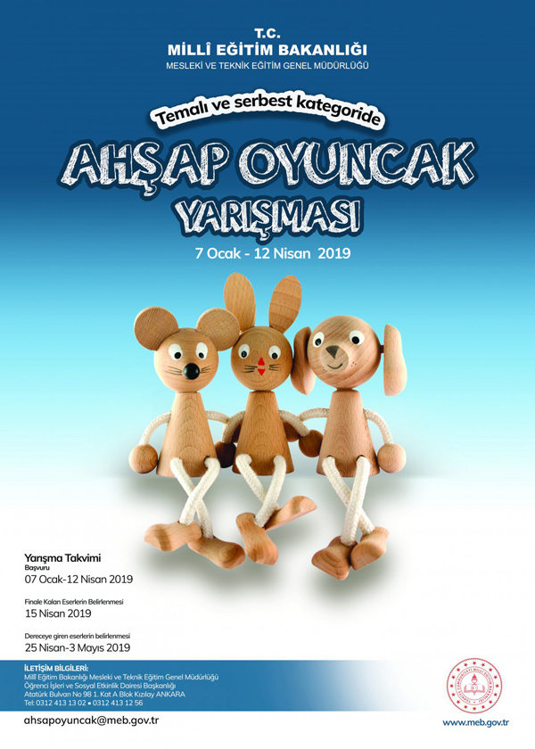Ahşap Oyuncak Yarışması’na geri sayım başladı