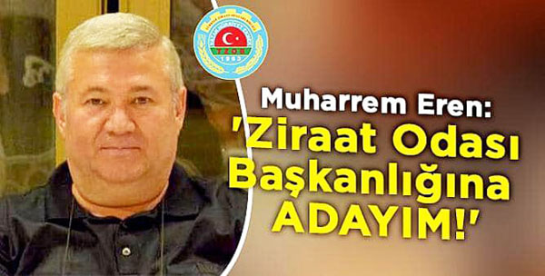 Eren, Ziraat Odası iddiasını sürdürüyor