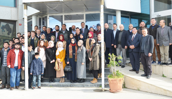 İlim Yayma  Cemiyetiyle buluştular