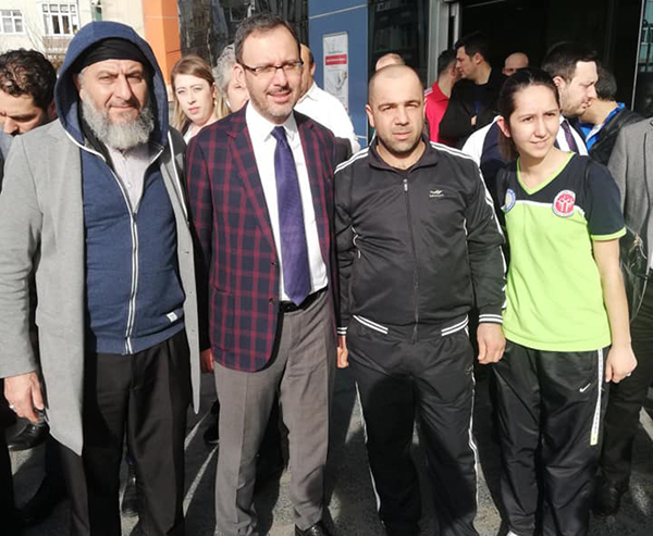 Silivri Taekwondo’dan Bakan’a davet