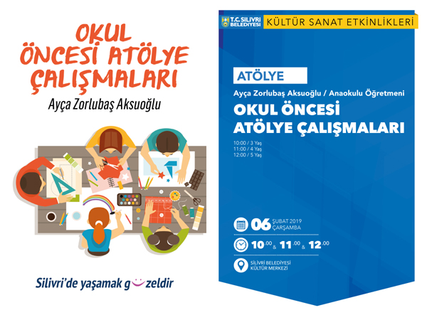 Okul Öncesi Atölye çalışmaları devam ediyor