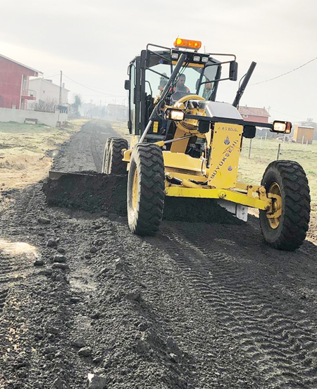 Gümüşyaka’da yol bakım onarımı