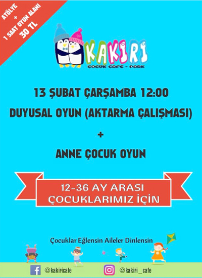 12-36 Ay çocuklarınız için oyun daveti