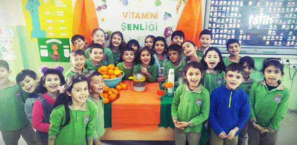 Yavuz Selim İlkokulunda  C Vitamini Şenliği