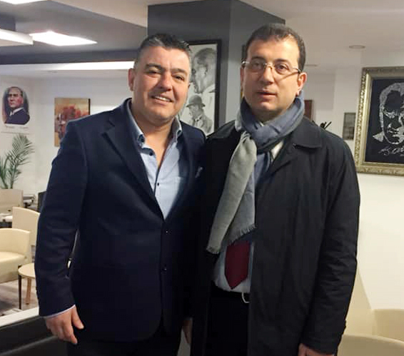 Karaca, İmamoğlu ile görüştü