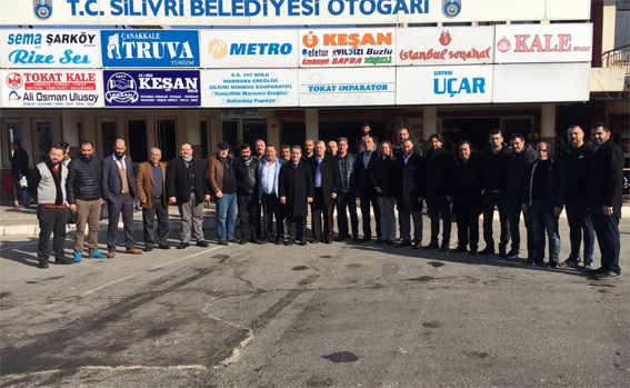 Silivri Otogar esnafı, Işıklar ile buluştu