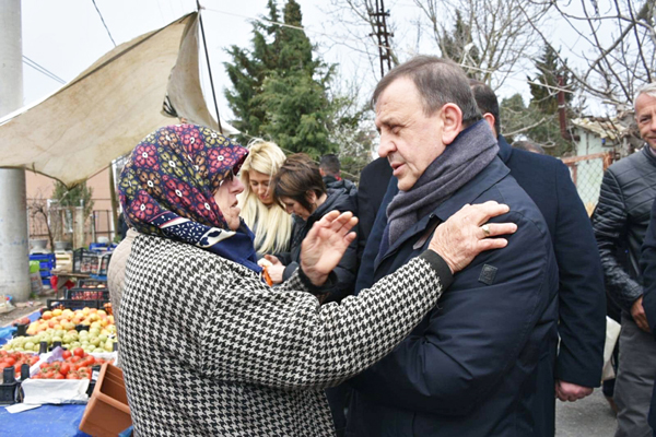 Işıklar, Ortaköy sakinleriyle buluştu