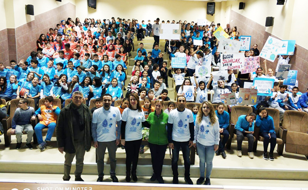 “Suyu israf etme, hayatını tüketme”