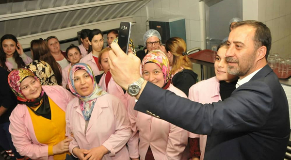 Fabrika personeli Yılmaz’ı çok sevdi