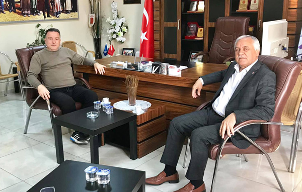 Akıncı’dan Çalışkan’a ziyaret