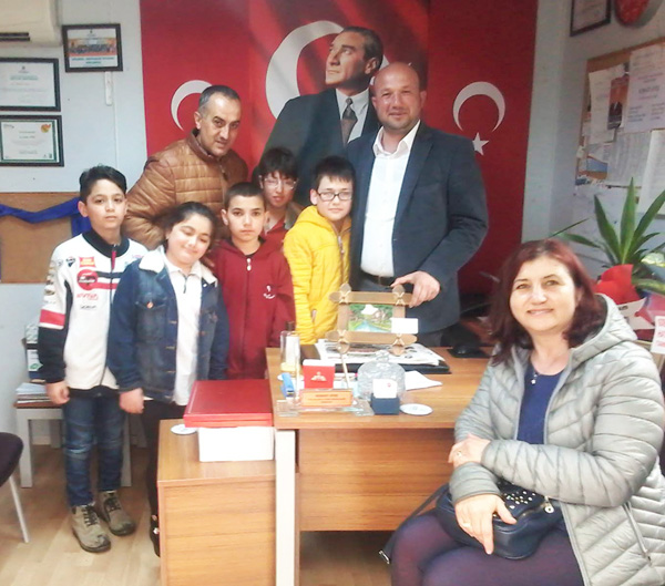 Özel çocuklardan hayırlı olsun ziyareti
