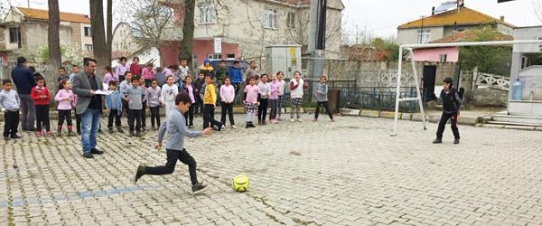 Beyciler İlkokulunda turnuva