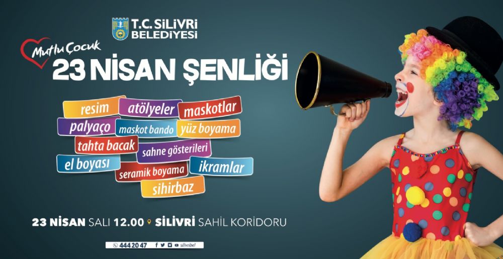 Silivri Belediyesinden Mutlu Çocuk Şenliği