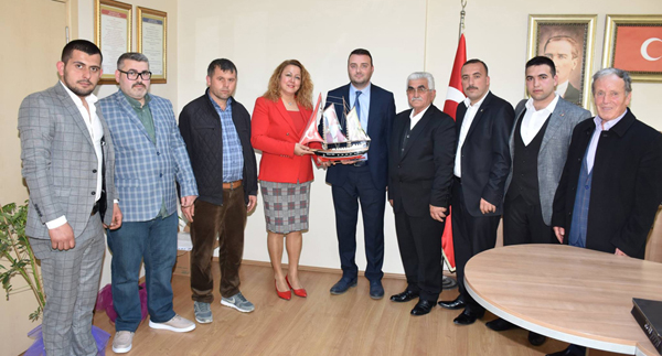 Sinoplular’dan Bozoğlu’na ziyaret