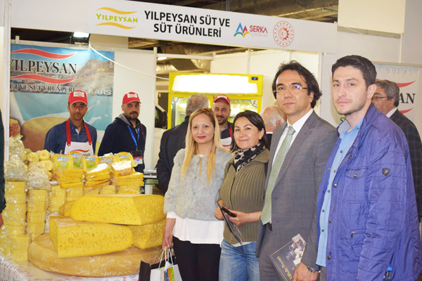 Peynir Festivalini ziyaret ettiler