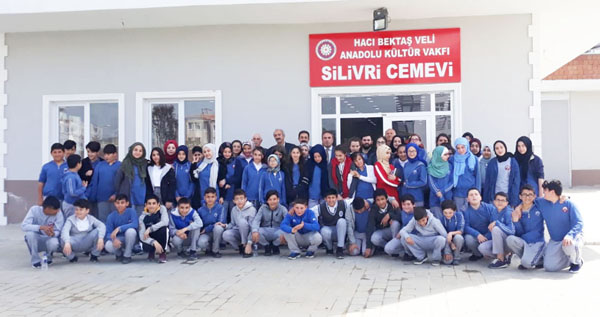 Gazi İmam Hatip’ten Cemevi ziyareti