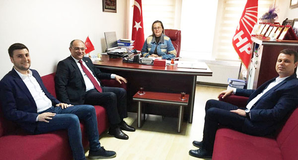 Aydoğan’dan CHP’ye ziyaret