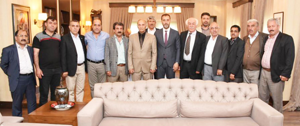 Ağrılılardan hayırlı olsun ziyareti