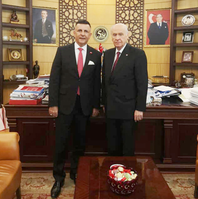 Bahçeli’ye ziyaret