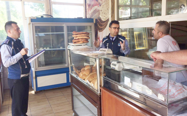 Zabıta Müdürlüğü’nden pide ve ekmek denetimi
