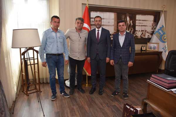 Atmaca ve yönetiminden hayırlı olsun ziyareti