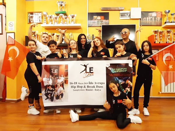 Avrupa Hiphop & Breakdance Şampiyonası’na  katılım