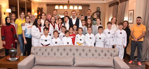 Yılmaz, Lider Taekwondo’yu kabul etti