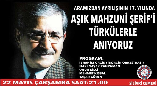 Mahzuni Şerif anılıyor